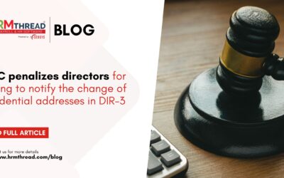 ROC penalizes directors for failing to notify the change of residential addresses in DIR-3.