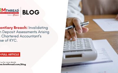 Evidentiary Breach: Invalidating Cash Deposit Assessments Arising from Chartered Accountant’s Misuse of KYC.