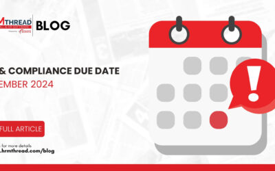Tax & Compliance Due Date Calendar for September 2024.