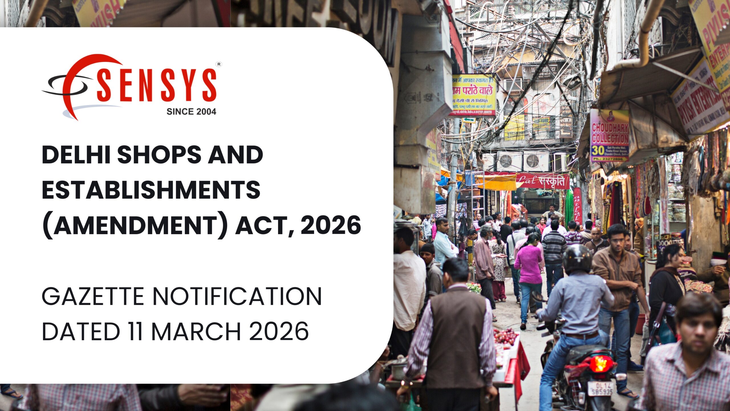 Delhi Shop & Establishment Act