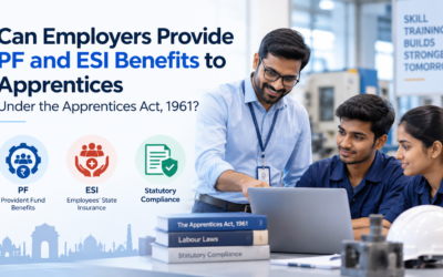 Can Employers Provide PF and ESI Benefits to Apprentices Under the Apprentices Act, 1961?